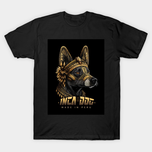 Inca Dog T-Shirt by By_Russso